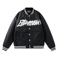 Motorcycle PU Leather Jacket Trendy Men