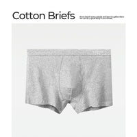 7A Antibacterial Crotch Summer Breathable Plus Size Purified Cotton Men's Underwear