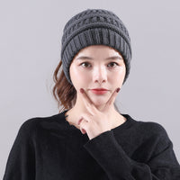 Winter New Warm Empty Top Knitted Woolen Hat
