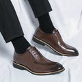 Trendy Business Formal Wear Fashion Men's Dinner Leather Shoes