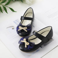 Bowknot Casual PU Leather Bridal Bouquet Children's Shoes