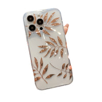 Laser Leaf Mobile Phone Protective Shell