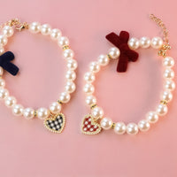 Pet Fashion Personality Retro Advanced Texture Bow