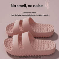 Thick-soled Massage Slippers Indoor Home Use Non-slip And Quiet EVA Material Deodorizing