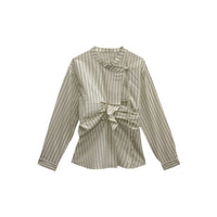 Women's Striped Shirt With Inner Design
