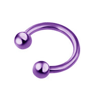 European And American Anti-allergy C- Shaped Horseshoe Ring Nose Stud
