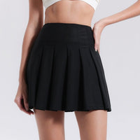 Aerobics High Waist Anti-exposure Running Quick-drying Fitness Yoga Exercise Pleated Tennis Skirt