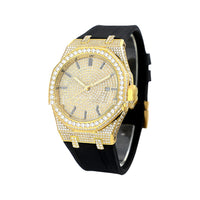 Moissanite Men's Watch Automatic European And American Mechanical Steel Belt