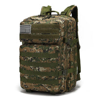 Outdoor 45L Tactical Backpack Hiking Mens And Womens Shoulder Bag