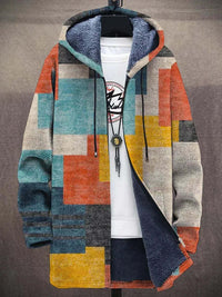 Fashionable Digital Printed Fleece Men's Jacket