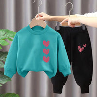 Children's Suit Girls' Sweater Two-piece Set