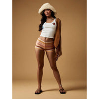 Hollow Out Lace Backless Shorts
