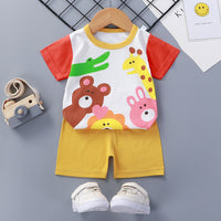 Children's Short Sleeve Shorts Suit