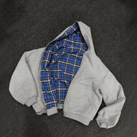 Stitching Double-sided Wear Special-interest Design Hooded Sweater