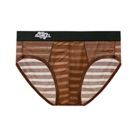 Men's Ice Silk Jacquard Briefs