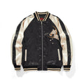 Mens Loose Fit Polyester Embroidered Chinese Style Jacket