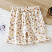 Women's Summer Thin Cropped Loose And Sweet Home Pants