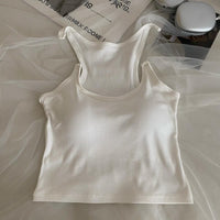 Invisible Camisole With Chest Pad