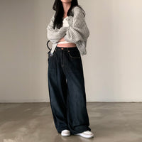 Retro Lazy Style Sweater Coat Women's Winter