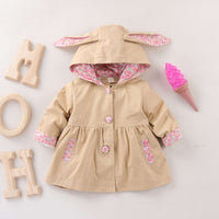 Girls' Casual Fashion Simple Hooded Tops