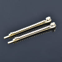 Rhinestone Edge Clip Girls' Hairpin Ins Niche Women's Headdress