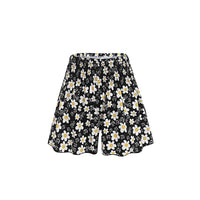 Floral Print Women's Fashionable And Comfortable Beach Shorts