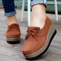 Spring And Summer Leisure Wedge Platform Shoes