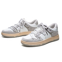 Casual Breathable Platform Low-top Lace-up Sneaker
