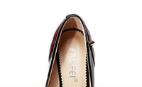 Women's Chunky Heel Temperament Wild Pointed Toe Shoes