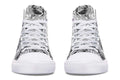 Printed Couple High Top Canvas Shoes