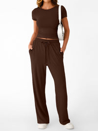 New Casual Slimming Y2K Two-Piece Set For Women