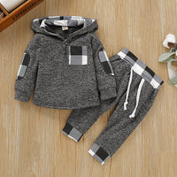 Girls' Plaid Fashion Personalized Set