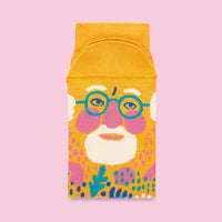 Personalized Cartoon Creative Fun Jacquard Trendy Socks Men And Women Couple Thigh High Socks