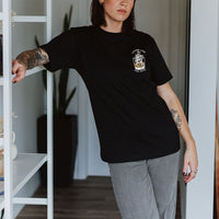 Cotton Printed Round Neck Short Sleeve