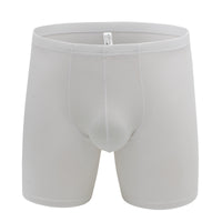 Loose Fitting Anti-friction Flat Corner Casual Sports Mid-waist Briefs