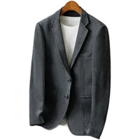 Slim-fit Single-breasted Jacket Korean Trendy Brand Suit Thickened Top