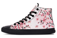 Printed Couple High Top Canvas Shoes