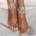 Women's Fashion Personality Beach Butterfly Ankle Chain Accessories