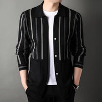 Knitwear Coat Middle-aged Men's Business Casual