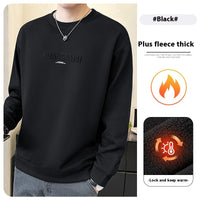 Round Neck Heavy Sweater For Men Spring And Autumn New