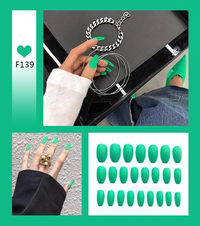 Matte Matte Super Long Ballet Nail