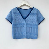 Girl Loose Lazy College Style Cardigan Coat