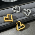 European And American Retro Minority Design Earrings Cold Wind Ear Clip Tide