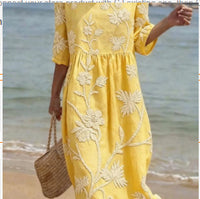 Casual Printed Temperament Long Skirt Girl