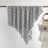 Fashion Printed Silk Scarf Twill Silk High Quality Square Scarf