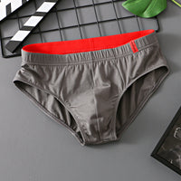 Pure Color Cotton Triangle Low Waist Breathable Men's Underwear Triangle
