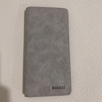 Men's Thin Wallet Long Card Holder