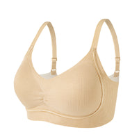 Threaded Ruched Soft Support Bra Underwear