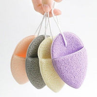 Finger Slippers Facial Cleansing Puff Konjac Face Washer