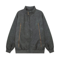 Biker's Leather Jacket Men's Punk